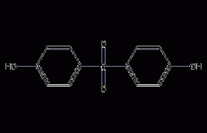 4,4'-二羟基二苯砜结构式