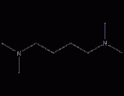 N,N,N',N'-四甲基-1,4-丁二胺结构式
