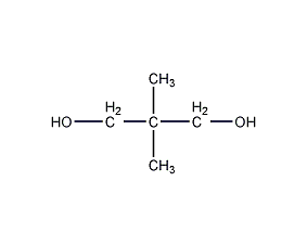 2,2-二甲基-1,3-丙二醇结构式