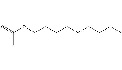 乙酸壬酯结构式