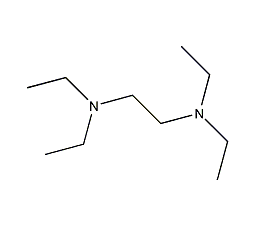 N,N,N',N'-四乙基二胺结构式