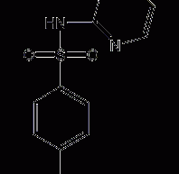 磺胺嘧啶结构式
