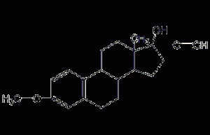炔雌醇甲醚结构式