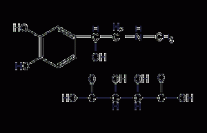 酒石酸肾上腺素结构式
